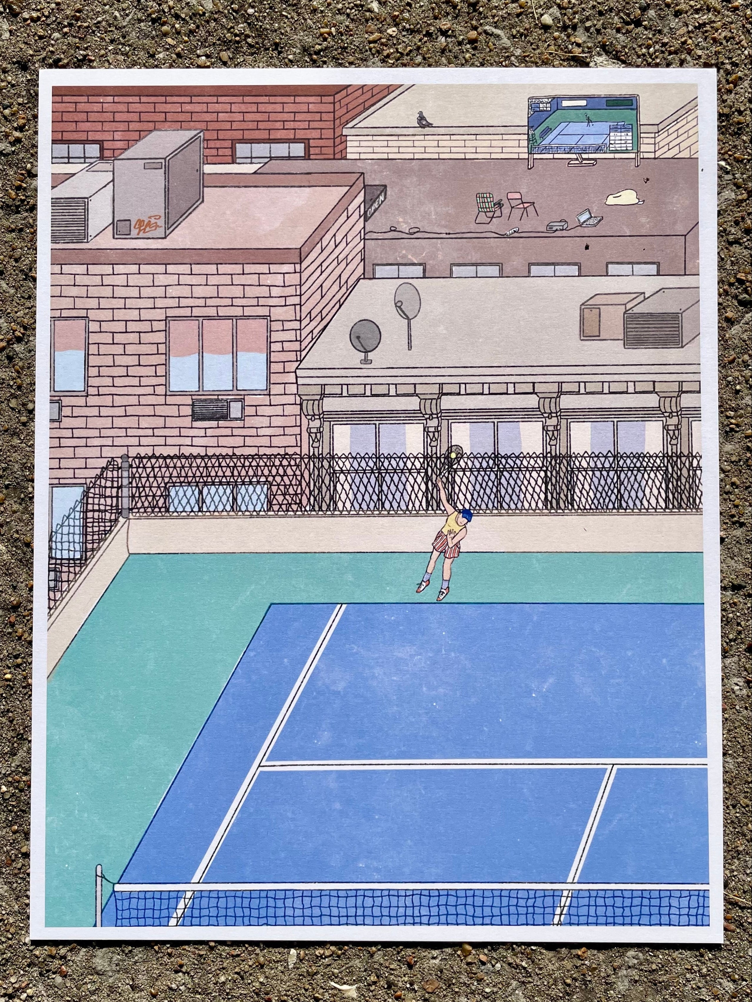 Rooftop Tennis