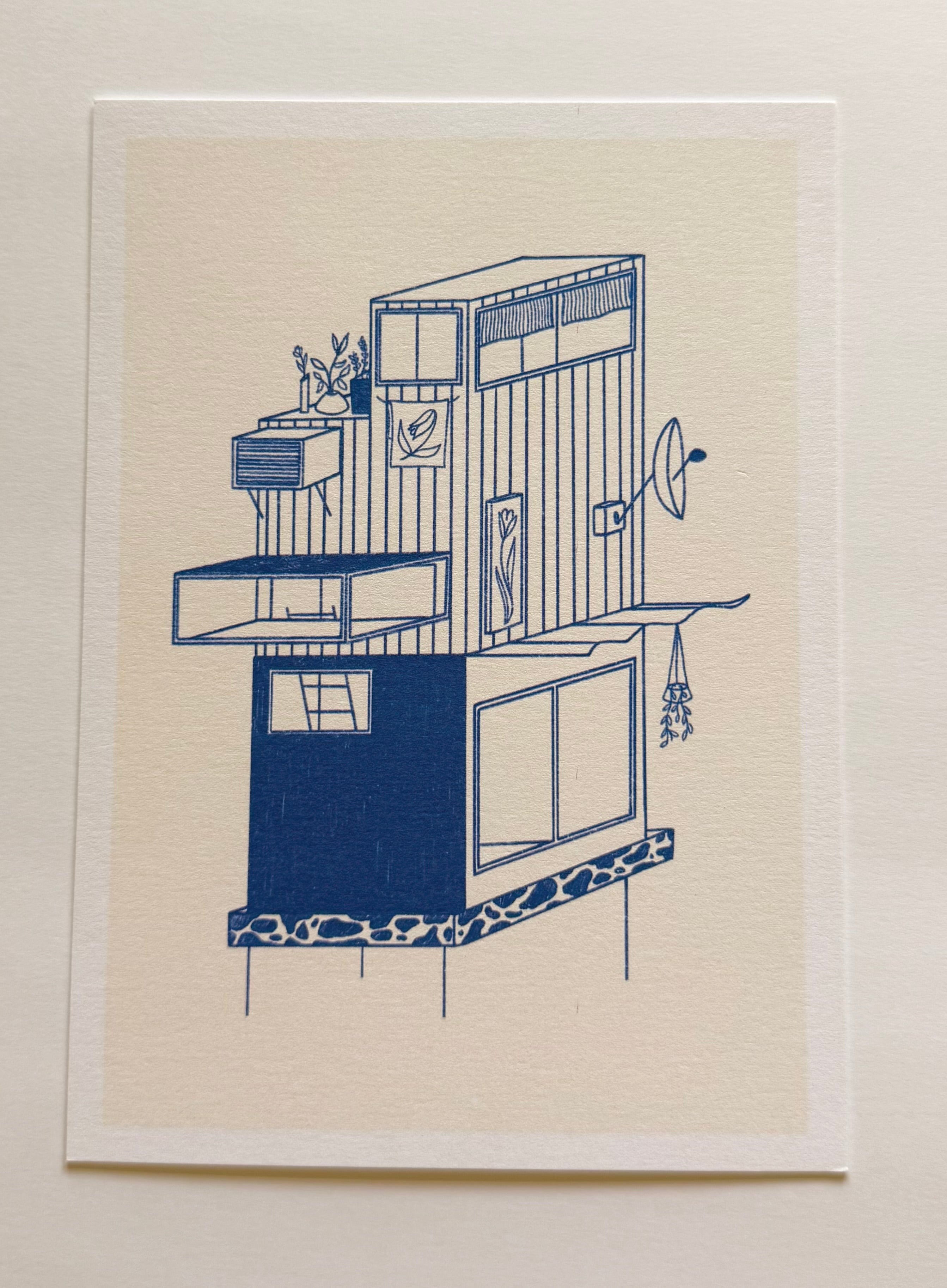 Little Blue House